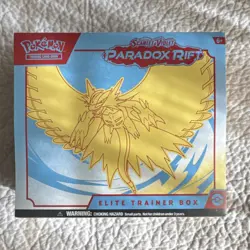 Pokemon Scarlet & Violet Paradox Rift Elite Trainer Box Sealed, Promo Card, Car… - Image 1