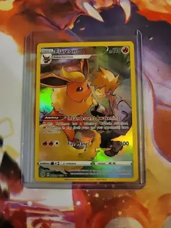Flareon & Blue TG01/TG30 Brilliant Stars Trainer Gallery NM Rare Pokemon Card - Image 1