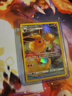 Flareon & Blue TG01/TG30 Brilliant Stars Trainer Gallery NM Rare Pokemon Card - Image 2