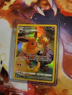 Flareon & Blue TG01/TG30 Brilliant Stars Trainer Gallery NM Rare Pokemon Card - Image 3