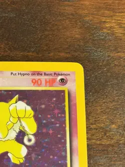 Hypno 8/62 Fossil Set Holo Rare Vintage WotC Pokemon Card LP - Image 3