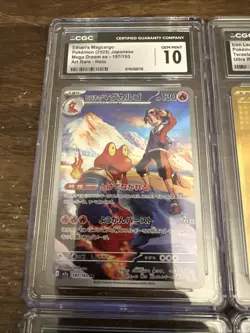 Pokemon PSA CGC Graded Lot of 10 Slabs Cards - Image 3