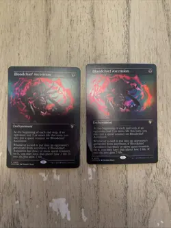 1x MTG Bloodchief Ascension Borderless Foil Commander Masters (2x Available) - Image 1