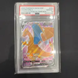 Charizard V SWSH050 Pokemon Sword & Shield Promo Card PSA 10 - Image 1