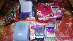 100 Mint YuGiOh! Super Mega Card Lot with Rares and Holo Inserts - Image 3