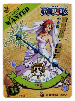 Bride Nami R R-056 One Piece Anime TCG CCG Anime Card - Image 1