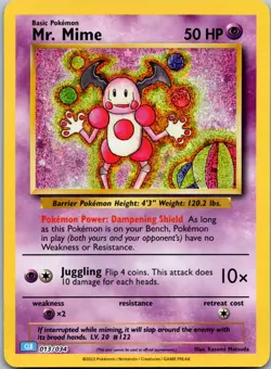 Mr. Mime 013/034 - Trading Card Game Classic Holofoil Classic Collection nm - Image 1
