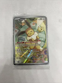 Eevee 173 Pokemon Center Exclusive 173 Sv: prismatic etb Promo Cards SEALED - Image 1