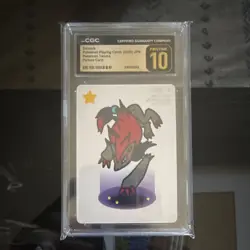 Pokemon Zoroark Picture Card CGC Pristine 10 Pokemon Taruka Set Japanese 2025 - Image 1