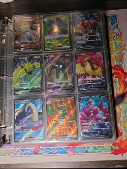 Pokemon Card Lot Binder V/VMAX IR Hits Ex 180 Cards NM Full Art - Image 5