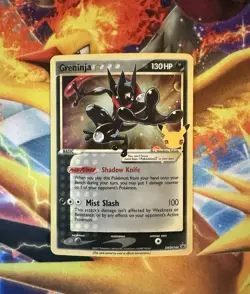 Greninja Gold Star SWSH144 Sword and Shield Promo Pokemon Card - Image 1