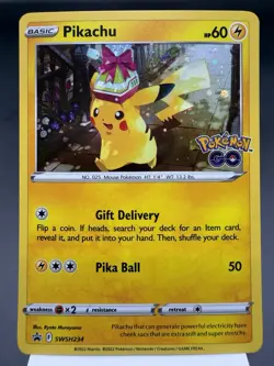 Pikachu SWSH234 - Holo Promo - Sword & Shield Pokemon Card NM - Image 1