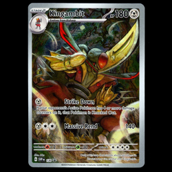 Kingambit | 130 | Pokemon, SVP, Scarlet & Violet Promo Card, Holo - Image 1