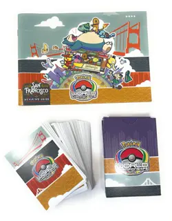 Pokemon 2016 World Championships Deck Lot 49 Cards Box Booklet Trainers NM - Image 1