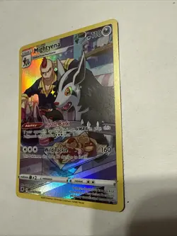Pokemon TCG Mightyena Trainer Gallery Astral Radiance Holo Card TG09/TG30 - Image 2