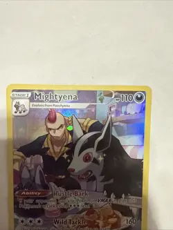 Pokemon TCG Mightyena Trainer Gallery Astral Radiance Holo Card TG09/TG30 - Image 5