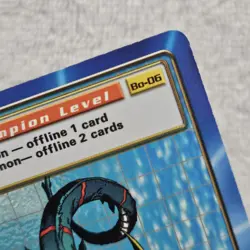 1999 Seadramon Bo-06 Series 1 Booster Digimon Card (5) LP Digi-Battle Bandai TCG - Image 3