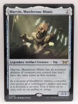 Marvin, Murderous Mimic Duskmourn: House of Horror Regular - Image 1