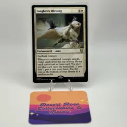 MtG Songbirds' Blessing 0007 Commander: Wilds of Eldraine WOC Rare NM+ - Image 1
