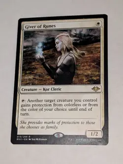 MTG Giver of Runes Modern Horizons 1 MH1 LP Light Play Magic the Gathering - Image 1