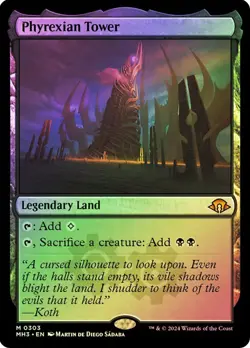 Phyrexian Tower Foil Modern Horizons 3 NM MTG - Image 1