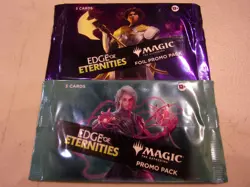 MTG Edge of Eternities Foil & Reg Promo Pack SEALED X1 each - Image 1