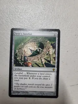 1x Seer's Sundial - Worldwake - Magic the Gathering MTG LP Free Shipping - Image 1