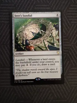 mtg seer's sundial commander 2018 - Image 1