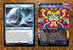 2x MTG Tishana's Tidebinder The Lost Caverns of Ixalan 0335 Rare & Borderless - Image 1