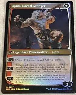 Ajani, Nacatl Pariah Modern Horizons 3 Foil - Image 2