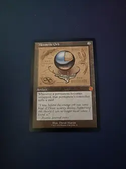 Mesmeric Orb Foil Brothers War Retro Frame Mythic Magic the Gathering Card Mint - Image 1