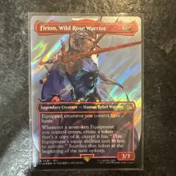 Firion, Wild Rose Warrior (Borderless) (Surge Foil) Final Fantasy Foil - Image 1
