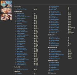 All FOIL! Giada, Font of Hope MTG EDH Commander Deck | ANGELS! - Image 2