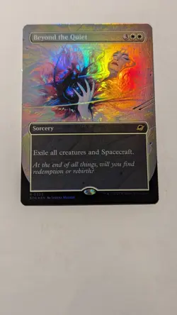 Beyond the Quiet (Borderless) #303 (Foil) (DMG) Edge of Eternities EOE Magic MTG - Image 1