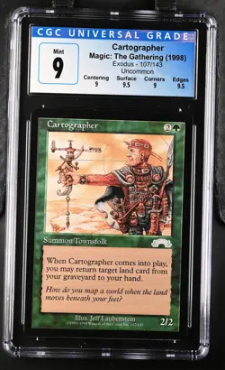CARTOGRAPHER Exodus U CGC 9 Q++ MTG [Nostalgium] - Image 1