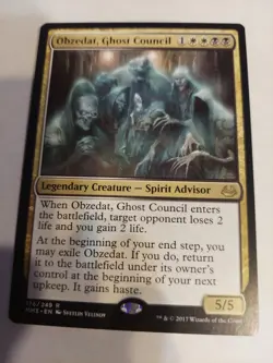 Obzedat, Ghost Council Modern Masters 2017 Regular - Image 1