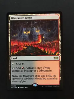 Blazemire Verge Duskmourn: House of Horror Regular - Image 1