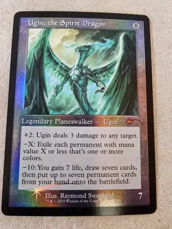 Ugin, the Spirit Dragon - #1 Foil (Retro Frame) Secret Lair Drop - Mtg - Image 1