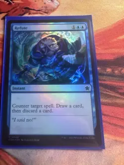 Refute - Foil FDN NM MTG - Image 1