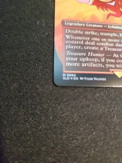 Knuckles the Echidna - Foil - Sonic The Hedgehog Secret Lair MTG 3082 NM - Image 2