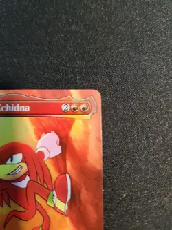 Knuckles the Echidna - Foil - Sonic The Hedgehog Secret Lair MTG 3082 NM - Image 4