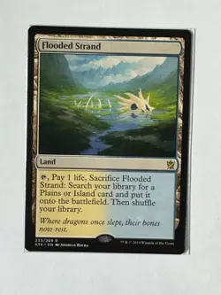 MTG - Flooded Strand - Khans of Tarkir - 233 - NM - Image 1