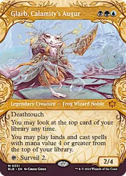 Bloomburrow Glarb, Calamity's Augur (0331 - Showcase) - Image 1