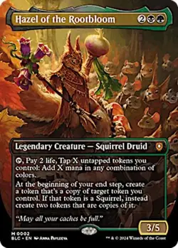 Bloomburrow Borderless: Hazel of the Rootbloom (0002 - Image 1