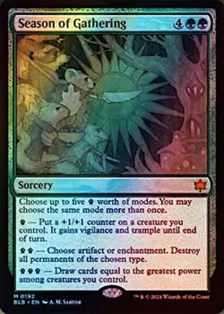 Season of Gathering Bloomburrow (M) Collector #: 0192 - Image 1