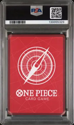 2025 ONE PIECE PROMOS DODGERS X ONE PIECE NIGHT #010 MONKEY D. LUFFY PSA 10 - Image 2