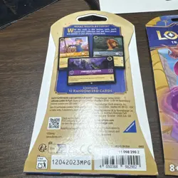 Disney Lorcana - Into The Inklands - 2 Brand New SEALED Booster Pack - Image 2