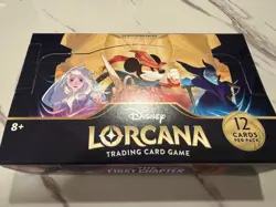 Disney Lorcana The First Chapter Booster Box 1st Print CM1 – Factory Sealed 4050368981905 - Image 1