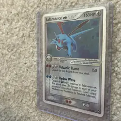 Pokemon Salamence ex EX Power Keepers 96/108 Holo Ultra Rare 160HP Dragon Card - Image 2