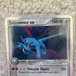 Pokemon Salamence ex EX Power Keepers 96/108 Holo Ultra Rare 160HP Dragon Card - Image 3
